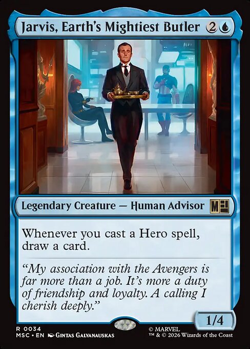 Jarvis, Earth's Mightiest Butler (MSC 34)