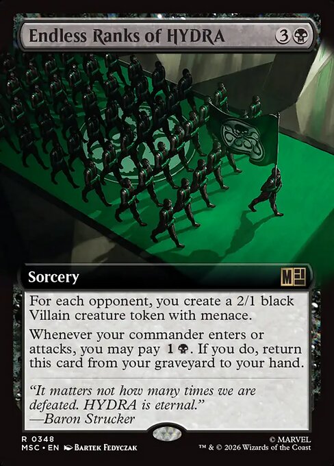 Endless Ranks of HYDRA (MSC 348)