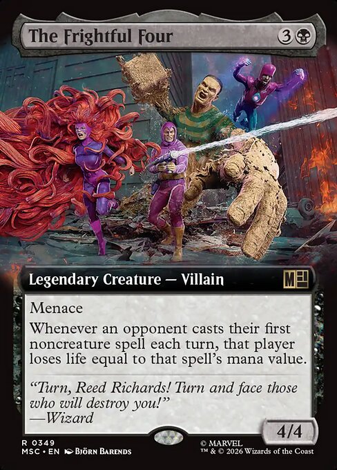 The Frightful Four (MSC 349)