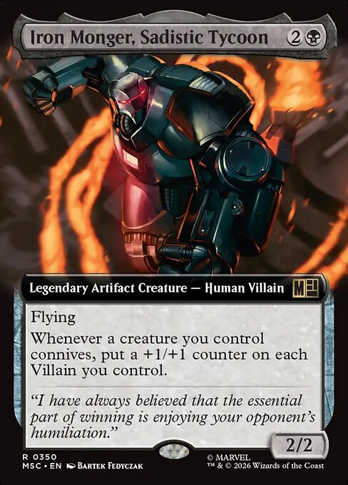 Iron Monger, Sadistic Tycoon (MSC 350)