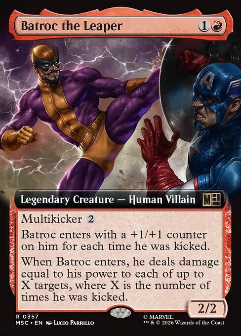 Batroc the Leaper (MSC 357)