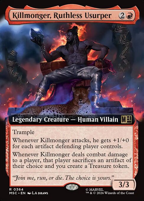 Killmonger, Ruthless Usurper (MSC 364)