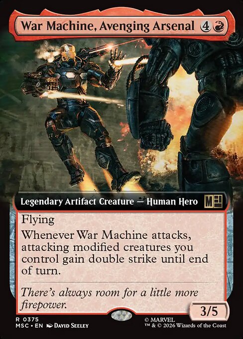 War Machine, Avenging Arsenal (MSC 375)