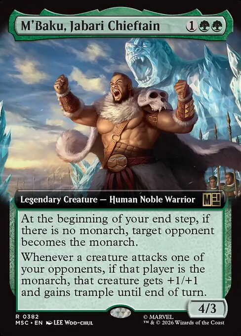 M'Baku, Jabari Chieftain (MSC 382)