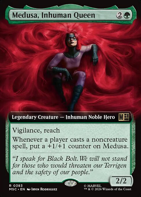 Medusa, Inhuman Queen (MSC 383)