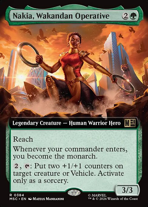 Nakia, Wakandan Operative (MSC 384)