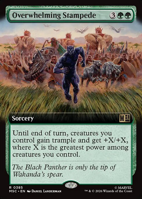 Overwhelming Stampede (MSC 385)