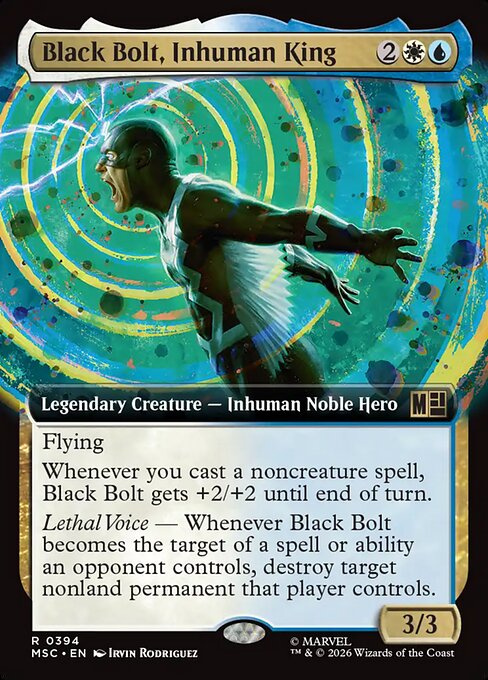 Black Bolt, Inhuman King (MSC 394)
