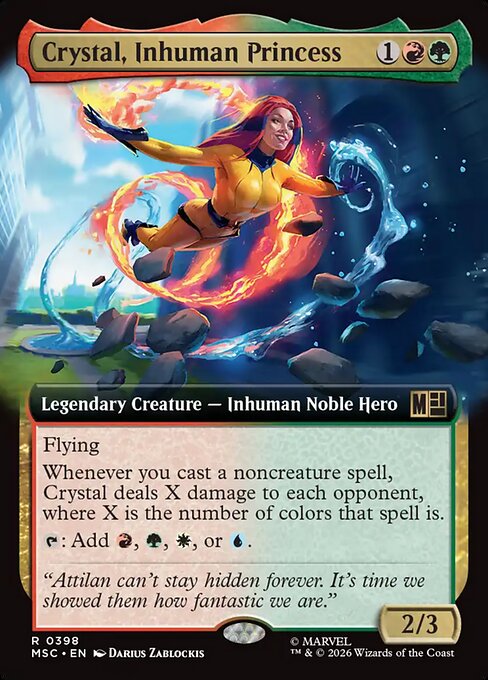 Crystal, Inhuman Princess (MSC 398)