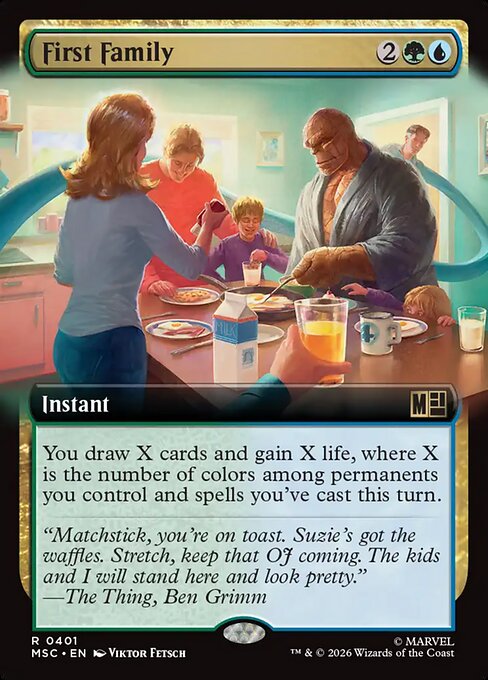 First Family (MSC 401)