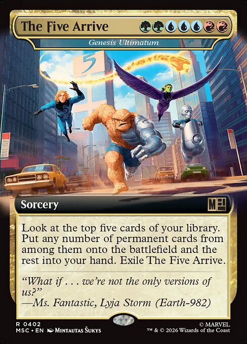 Genesis Ultimatum (MSC 402)