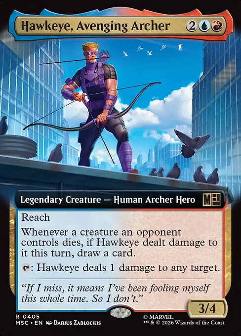Hawkeye, Avenging Archer (MSC 405)