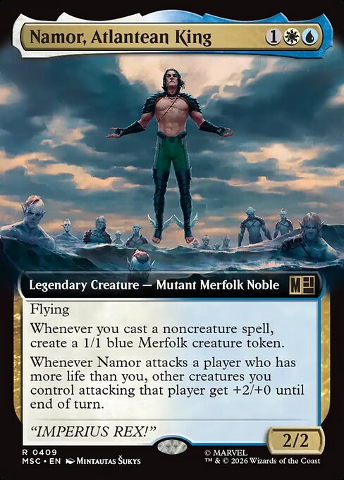 Namor, Atlantean King (MSC 409)