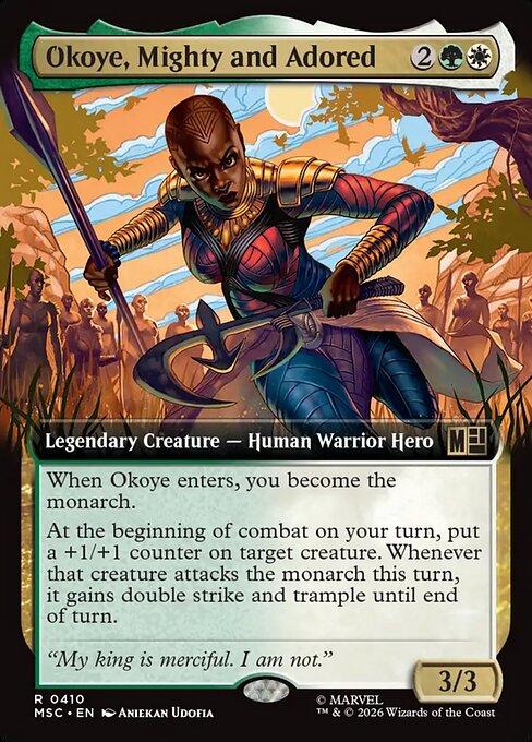 Okoye, Mighty and Adored (MSC 410)