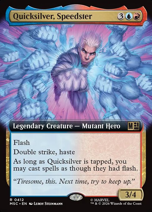 Quicksilver, Speedster (MSC 412)