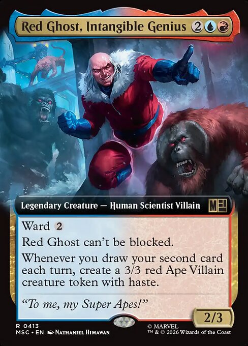 Red Ghost, Intangible Genius (MSC 413)