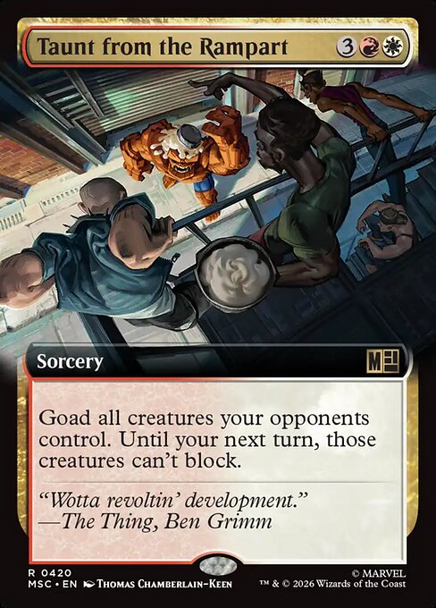 Taunt from the Rampart (MSC 420)
