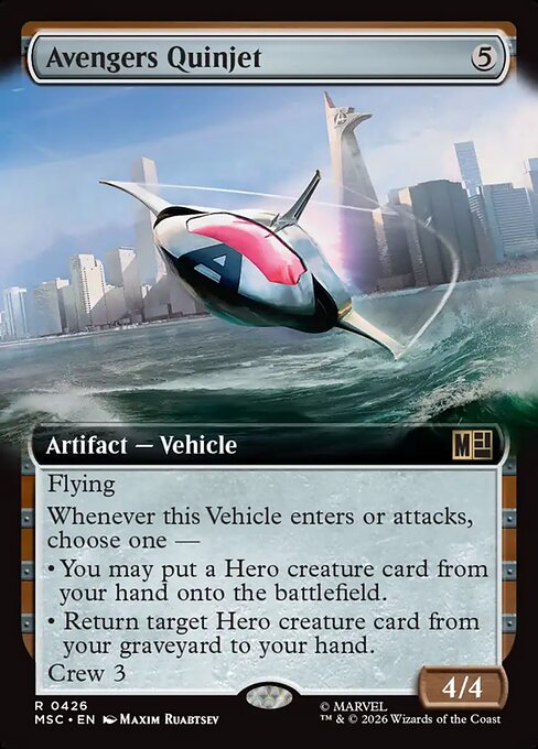 Avengers Quinjet (MSC 426)