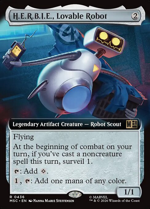 H.E.R.B.I.E., Lovable Robot (MSC 436)