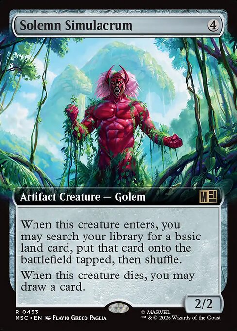 Solemn Simulacrum (MSC 453)