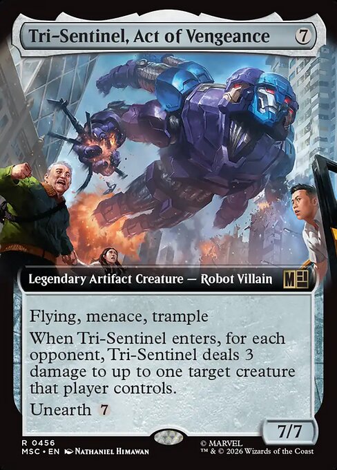 Tri-Sentinel, Act of Vengeance (MSC 456)