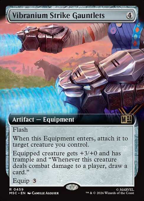 Vibranium Strike Gauntlets (MSC 459)
