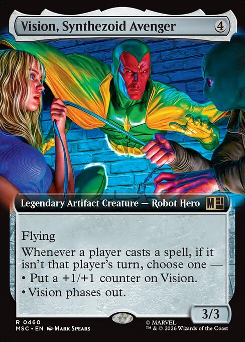 Vision, Synthezoid Avenger (MSC 460)