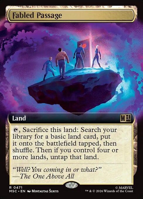 Fabled Passage (MSC 471)