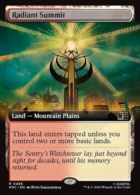 Radiant Summit (MSC 486)