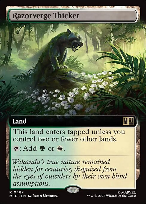 Razorverge Thicket (MSC 487)
