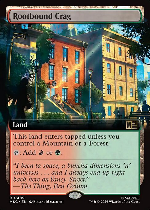 Rootbound Crag (MSC 489)
