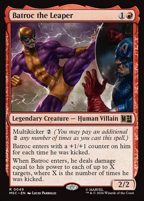 Batroc the Leaper (MSC 49)