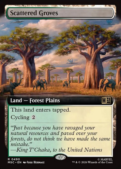 Scattered Groves (MSC 490)