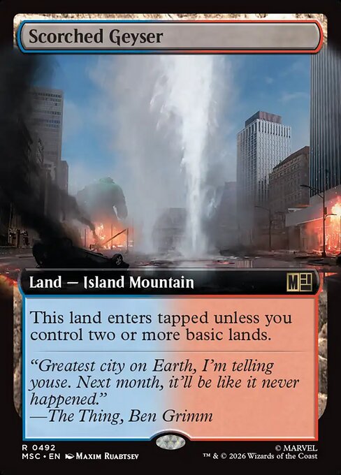 Scorched Geyser (MSC 492)