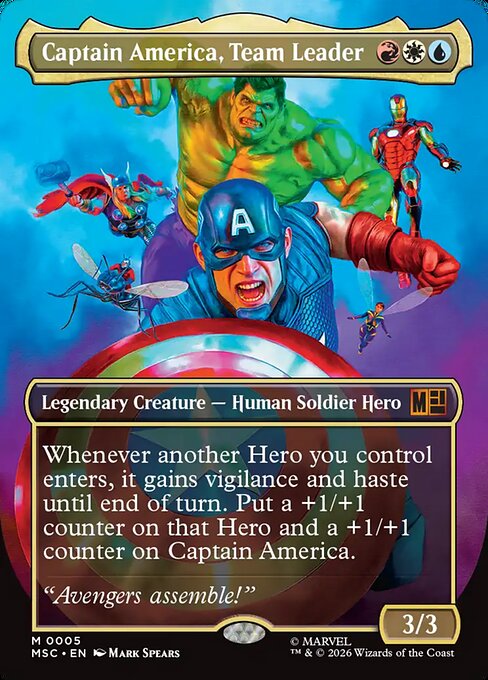 Captain America, Team Leader (MSC 5)