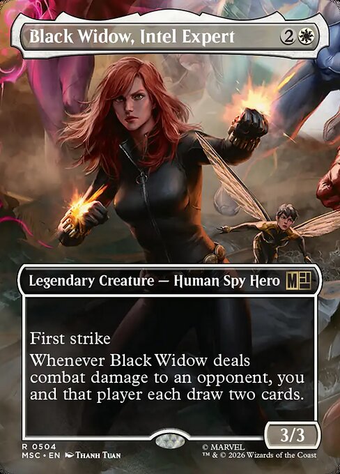 Black Widow, Intel Expert (MSC 504)