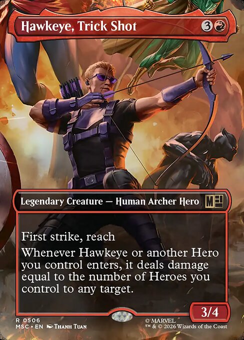 Hawkeye, Trick Shot (MSC 506)