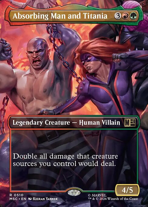 Absorbing Man and Titania (MSC 510)