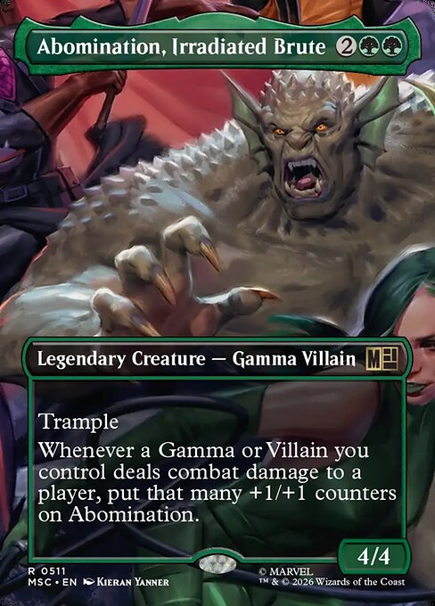 Abomination, Irradiated Brute (MSC 511)