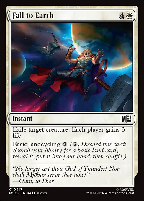 Fall to Earth (MSC 517)