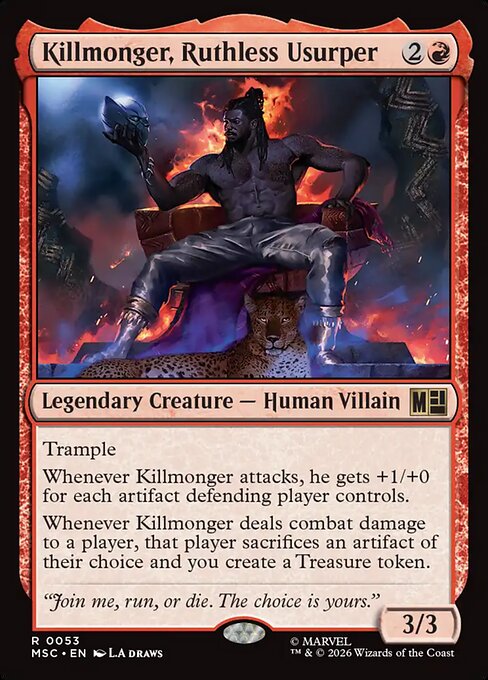 Killmonger, Ruthless Usurper (MSC 53)