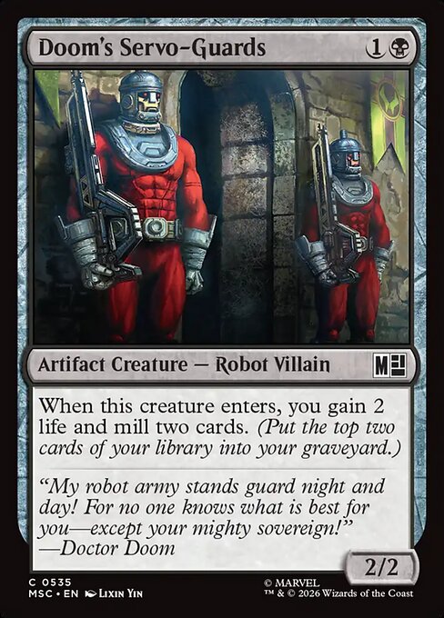 Doom's Servo-Guards (MSC 535)