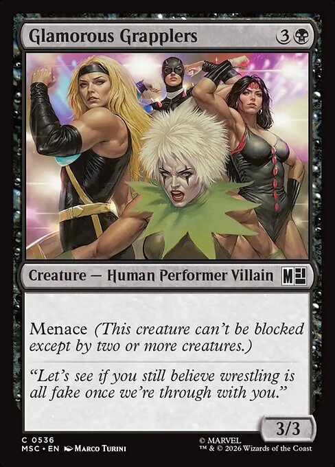 Glamorous Grapplers (MSC 536)