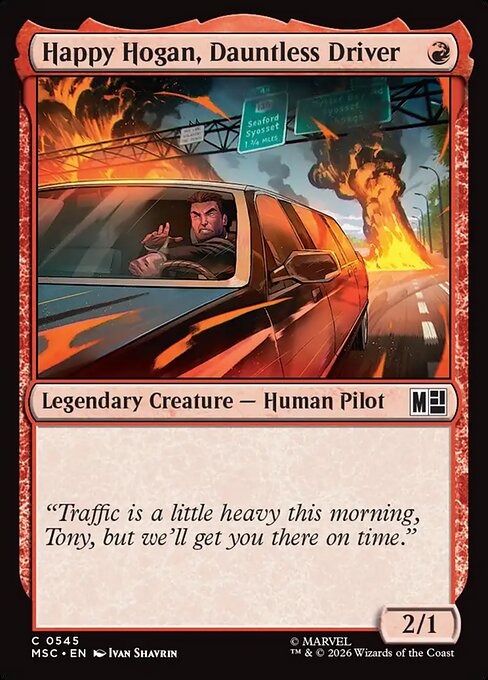 Happy Hogan, Dauntless Driver (MSC 545)