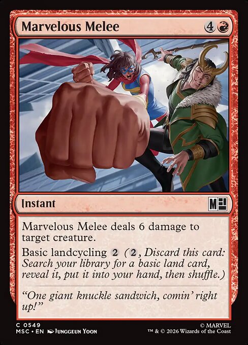Marvelous Melee (MSC 549)
