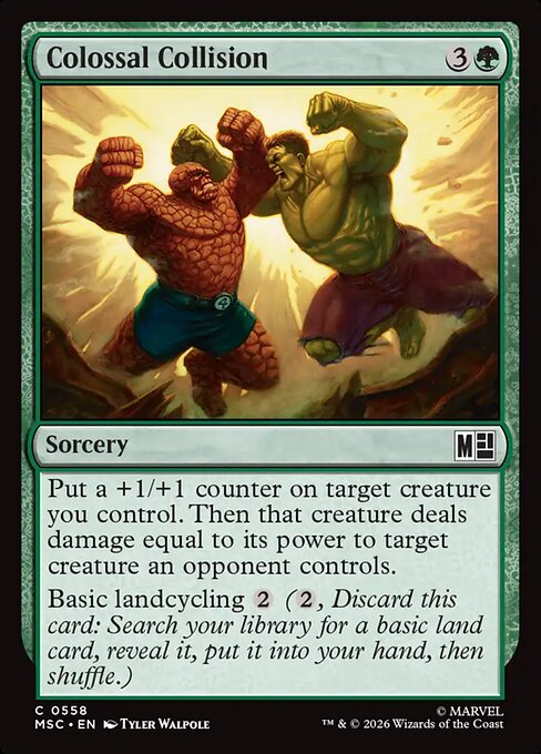 Colossal Collision (MSC 558)