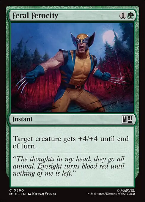 Feral Ferocity (MSC 560)