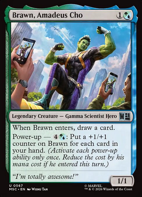 Brawn, Amadeus Cho (MSC 567)