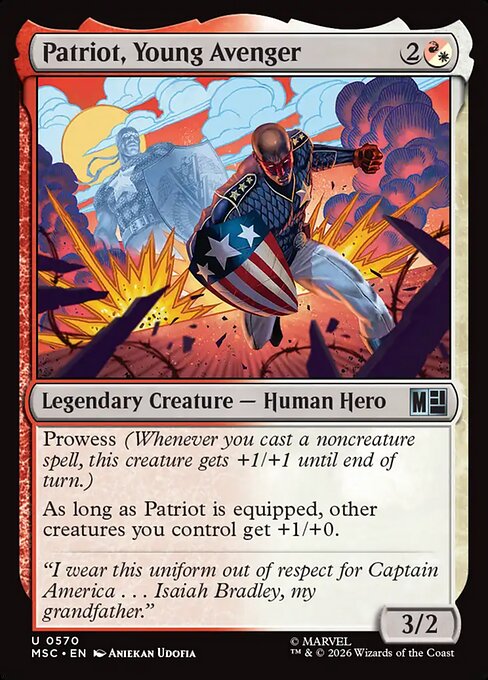 Patriot, Young Avenger (MSC 570)