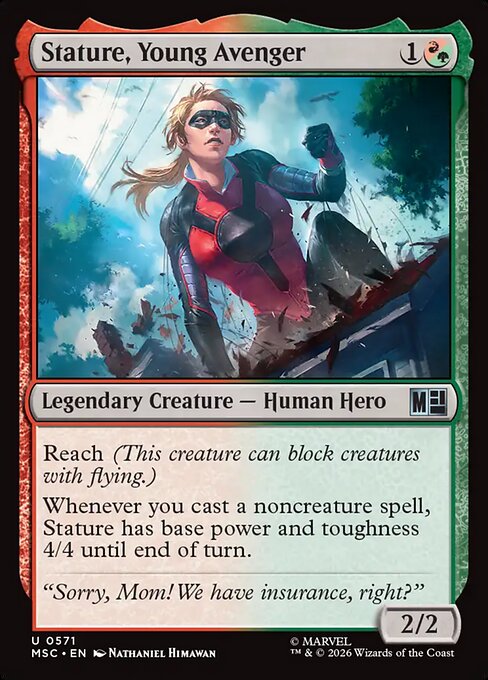 Stature, Young Avenger (MSC 571)